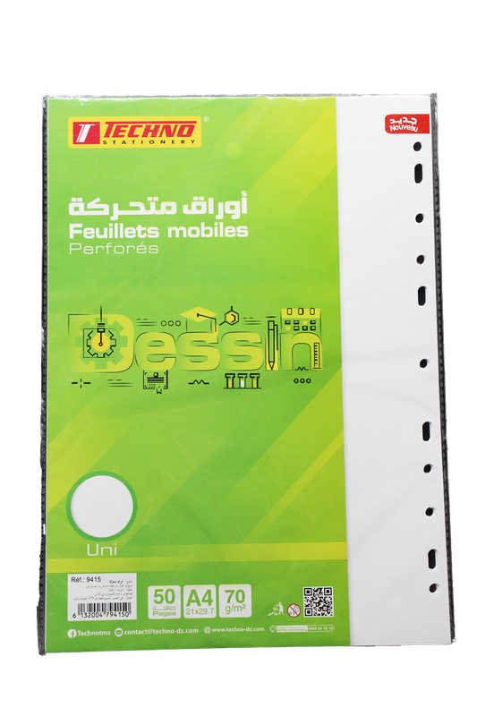 FEUILLETS MOBILES PERFORES BLA