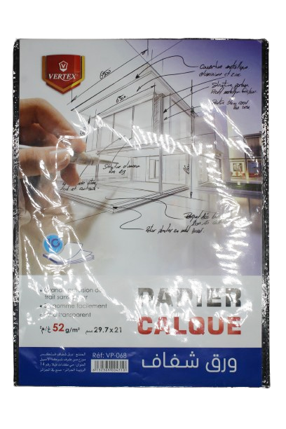 SACHET DE10F DE CALQUE VP 068