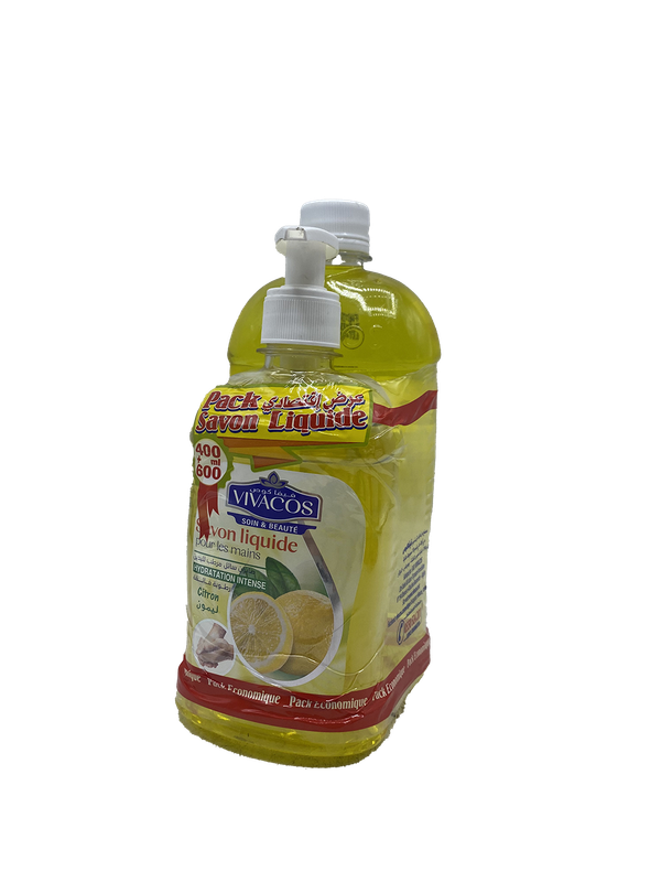 PACK SAV LIQ CITRON 400ML+600M