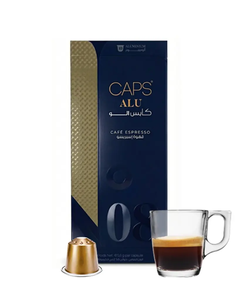 CAFE CAPS ALU N08 X10