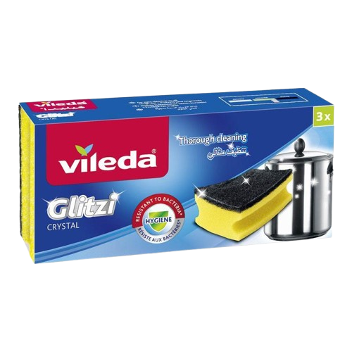 GLITZI SPONGE SCOURER 3 PCS