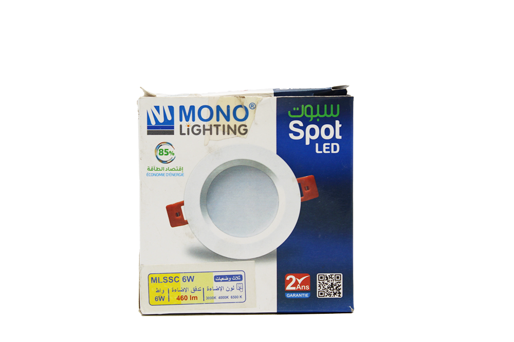 MONO SPOT SLIM COLOR 6W