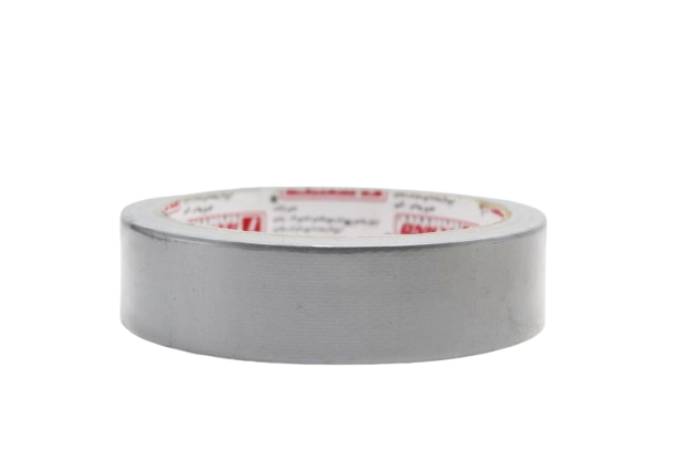 R ADHESIF TOILE 24X10M ARGT