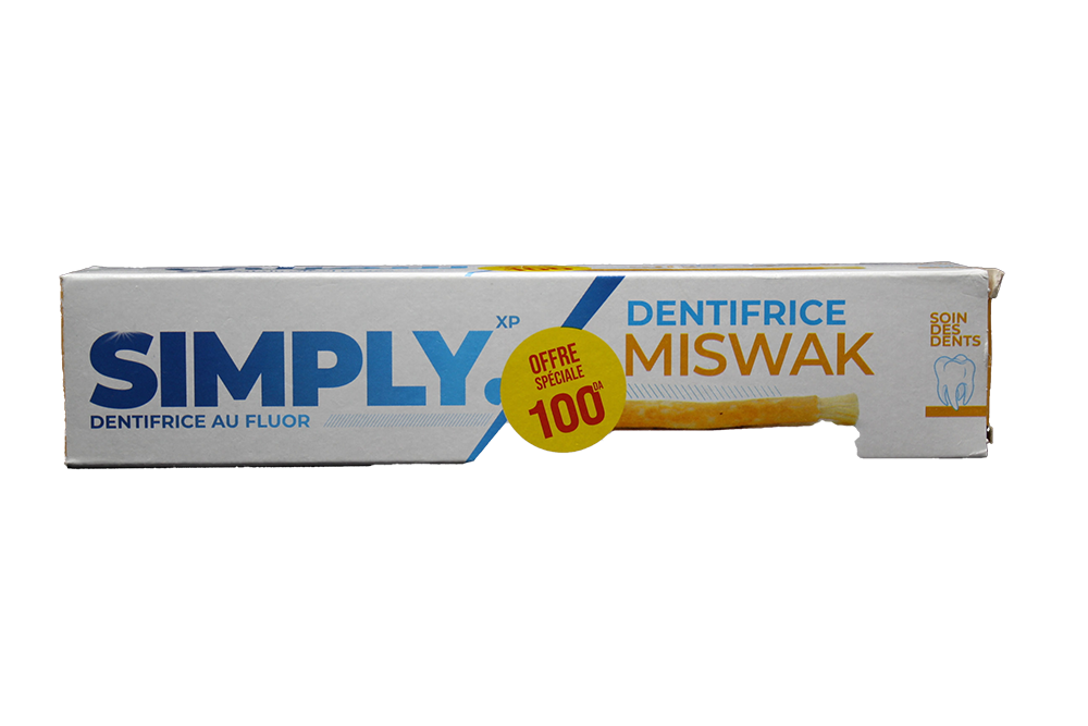 SIMPLY XP DF MISWAK 75G