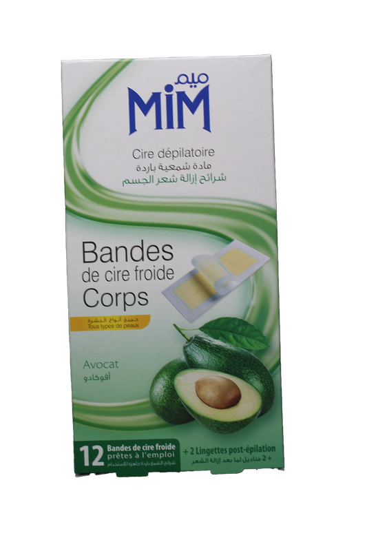 MIM BANDELETTE CORPS AVOC 12P