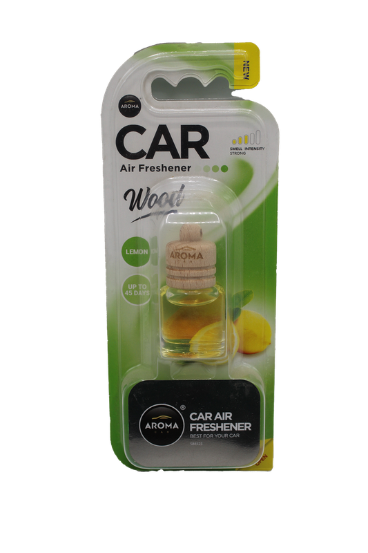 AROMA CAR WOOD LEMON