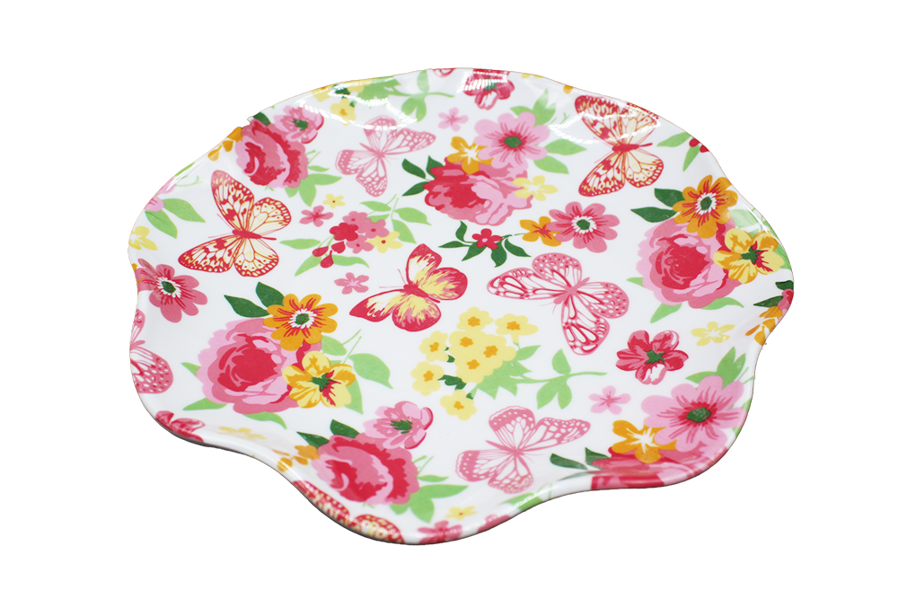 ASSIETTE HIBISCUS RMP 2673