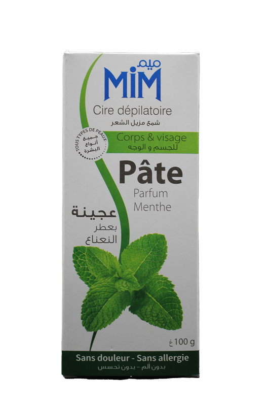 MIM PLAQUETTES MENTHE 100G