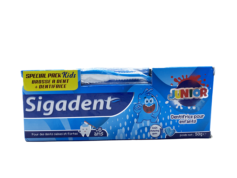 SIGADENT PACK JUNIOR CHEWIN GU