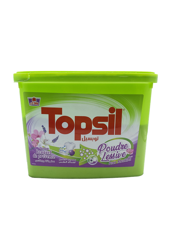 TOPSIL PDR LESSIV MACHIN 2.5KG