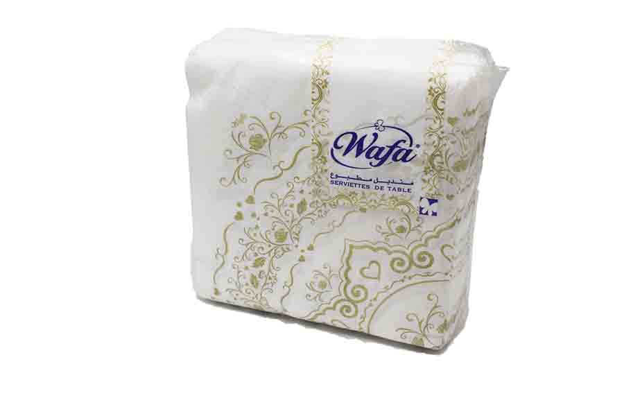 WAFA SERV TABLE40X40 2PLIS 50P