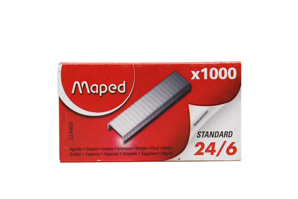 AGRAFES 24 6 BOITE DE 1000PCS