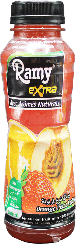PET RAMY ORANGEPECHE FRAISE 30