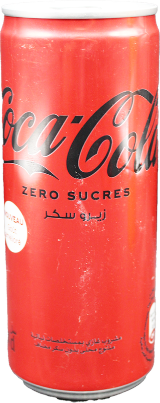 COCA ZERO CAN 24CL