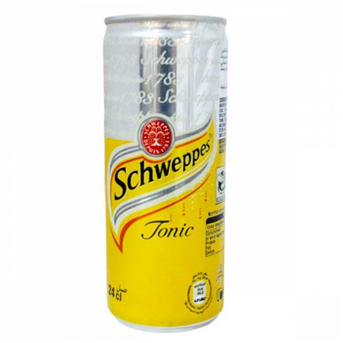 SCHWEPPES TONIC CAN 25CL