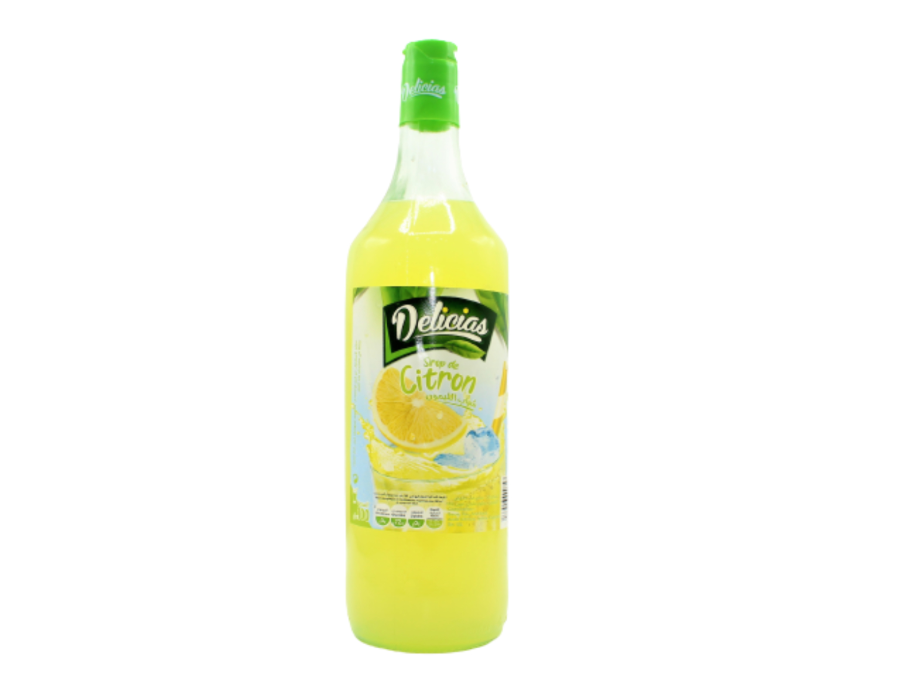 SIROP DELICIAS CITRON BT 1L