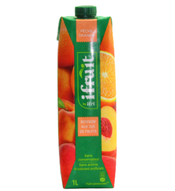 BOISS IFRUIT ORAN PECHE 1L TPK