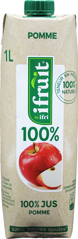 JUS IFRUIT POMME 100PC 1L TPK
