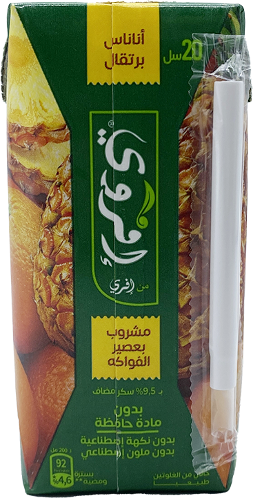 JUS ANANAS ORANGE TETRA 20CL