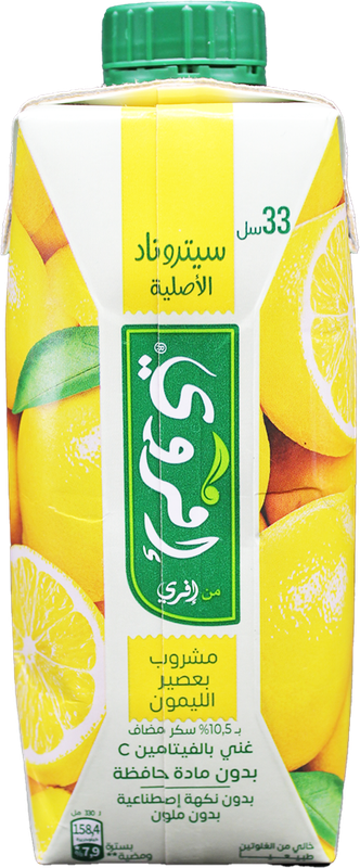 JUS DE CITRON  33CL TET