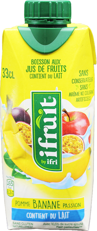 JUS POM BAN PASS LAIT 33CL TET