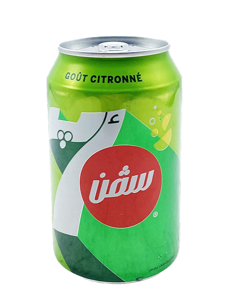 7UP CITRONEE CANNETTE 33CL