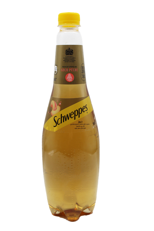 SCHWEPPES PECHE MALT PET 90CL