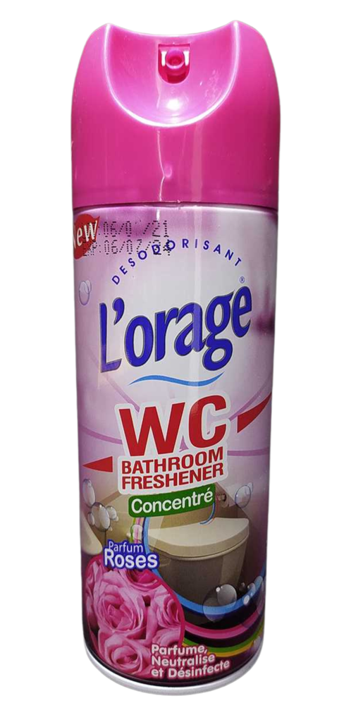 L ORAGE SANITAIRE ROSE 400 ML