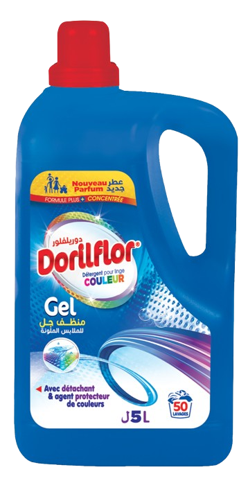 DORILFLOR LIQ LINGE COULEUR 5L
