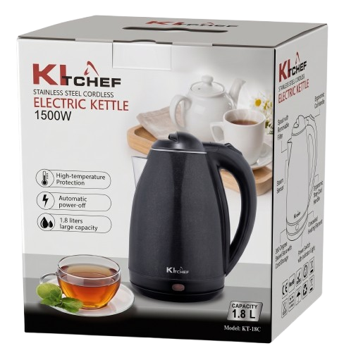 BOUILLOIRE KITCHEF 1,8L 