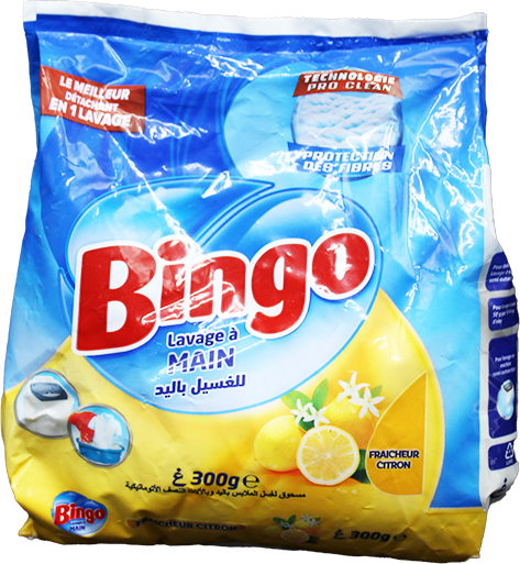 BINGO SACHET MAIN CITRON 300GR