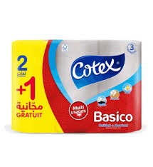 COTEX ESSUIE TT BASICO 2PL 2+1