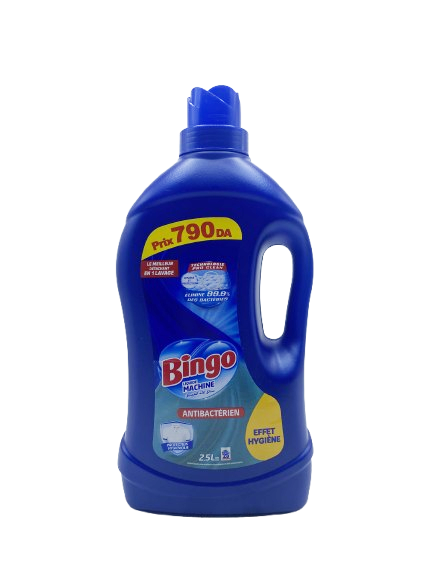 BINGO LIQUIDE MACHINE ANTIBACTERIEN 2.5L