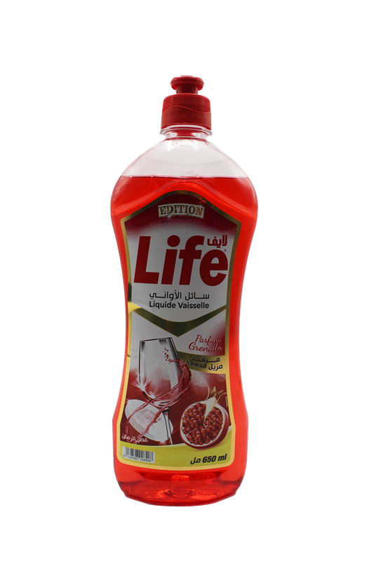LIFE LIQ VAISS GRENADINE 650ML
