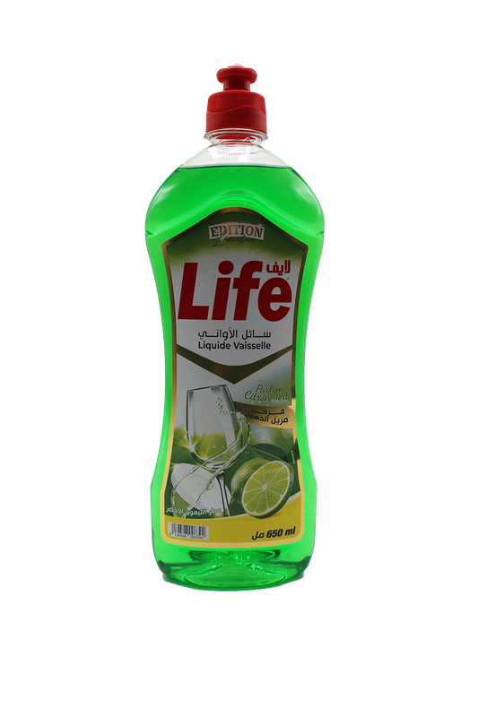 LIFE LIQ VAISS CITRON 650ML