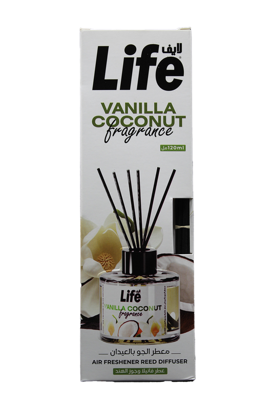 LIFE DIFFUSER VANILLA COCONUT