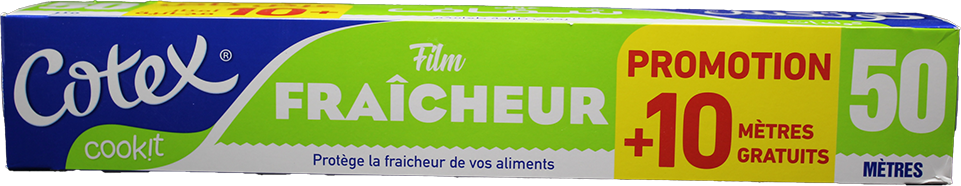 COTEX FILM PROMO 50+10