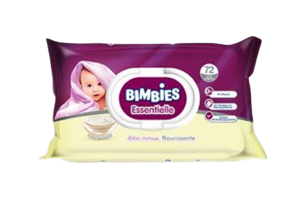 BIMBIES LINGETTE BEBE LAIT NET