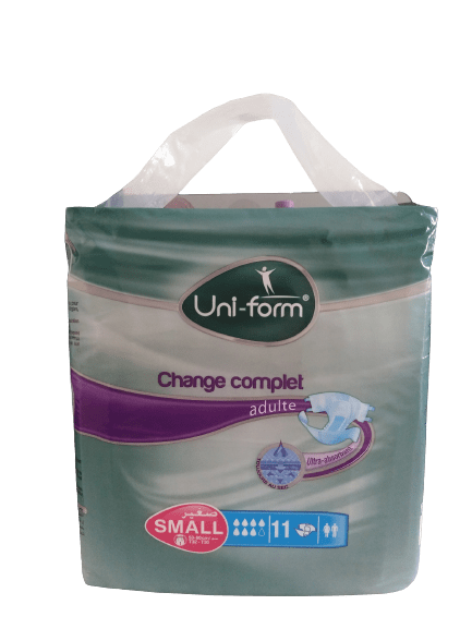 COUCHE ADULTE UNIFORME SMALL