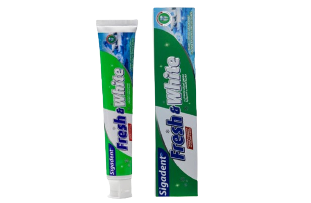 SIGA DENT FRESH&WHIT VERT 130G
