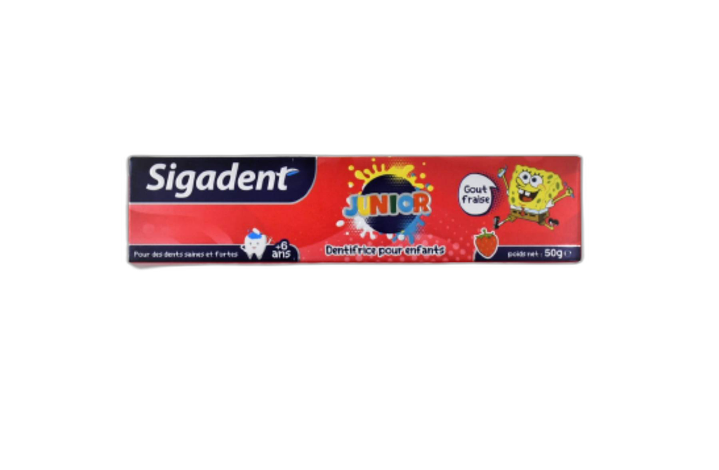 SIGA DENT JUNOIR FRAISE 50GRS