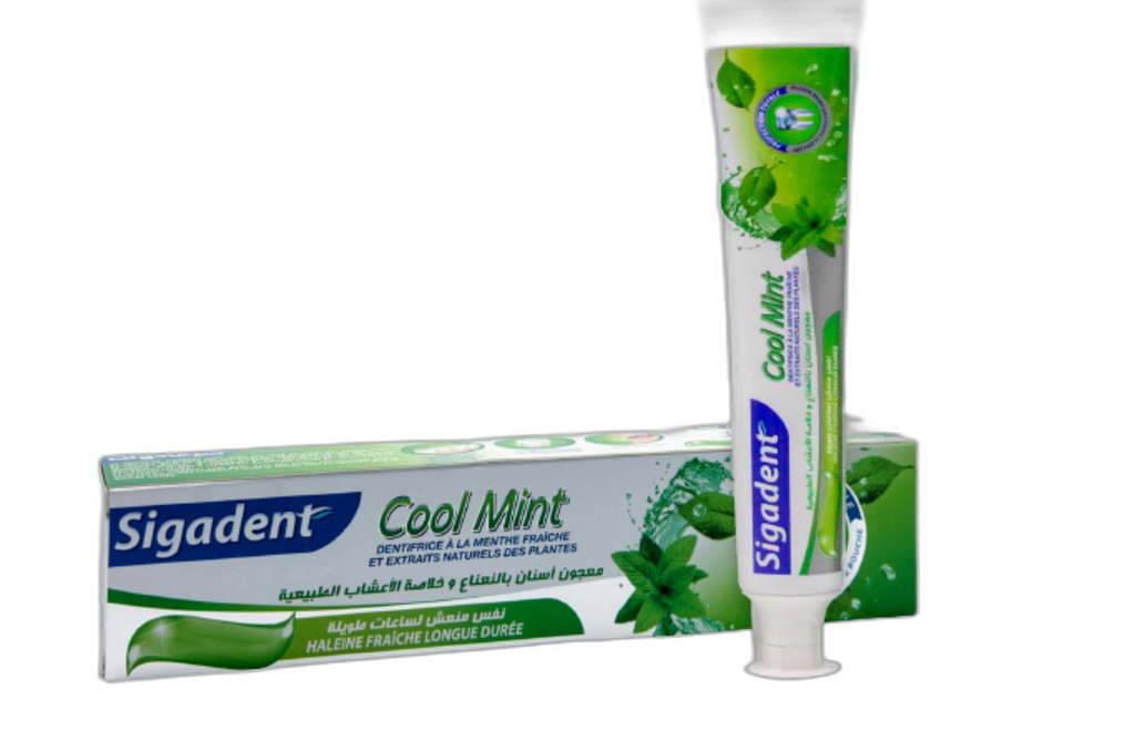 SIGADENT COOL MINT 50 G X 12