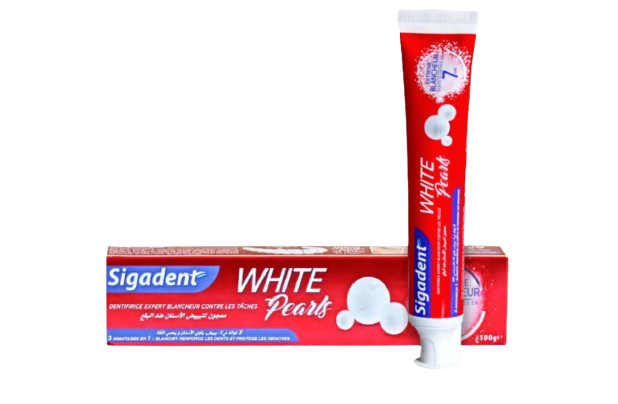 SIGADENT WHITE PEARLS 50G