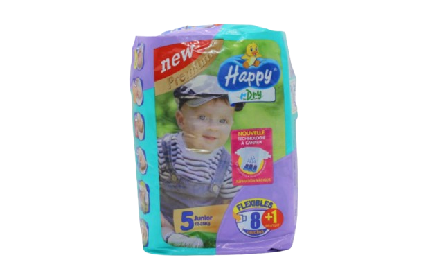 HAPPY R-DRY JUNIOR 8+1 PCS