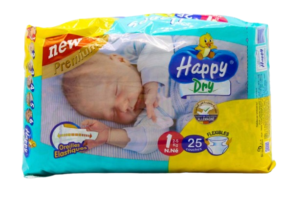 HAPPY DRY NV NE 25PCS