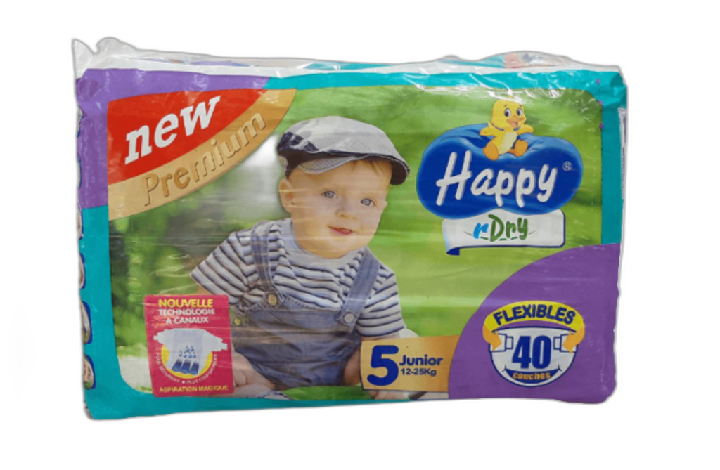 HAPPY R-DRY JUNIOR 40PCS