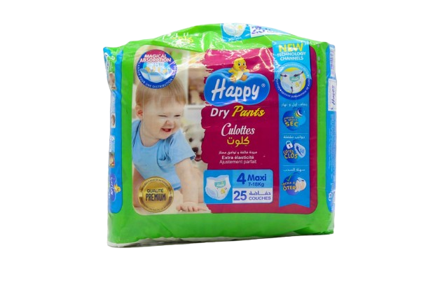 HAPPY DRY PANTS MAXI 25PCS