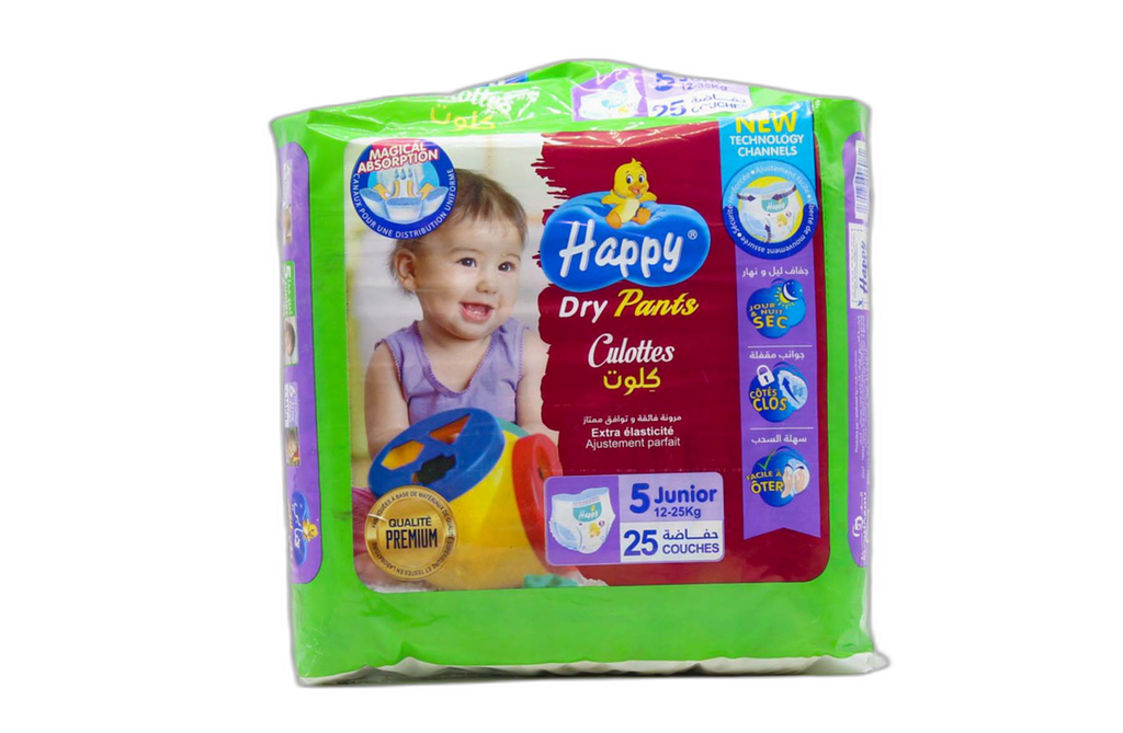 HAPPY DRY PANTS JUNIOR 25PCS