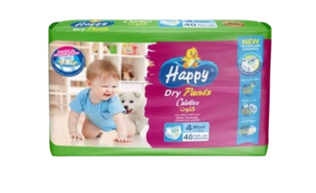 HAPPY DRY PANTS MAXI 40PCS