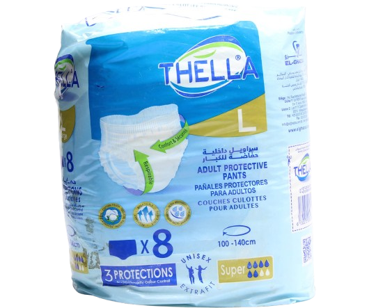 THELLA PANTS LARGE PLUS 8P